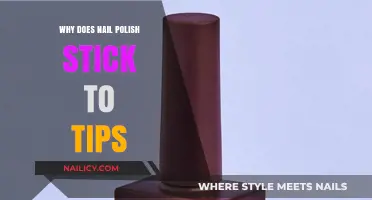 Why Nail Polish Adheres to Tips: Science Behind the Stickiness
