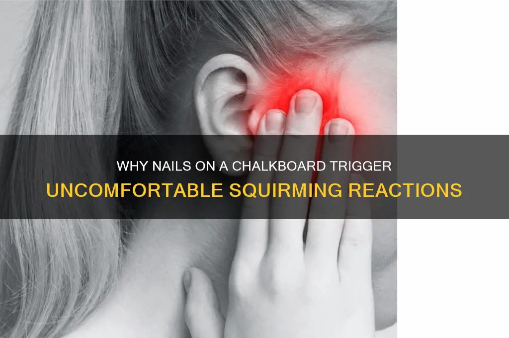 why does nails on a chalkboard make you squirm