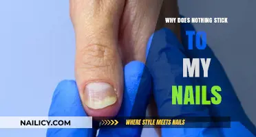 Why Nothing Sticks to My Nails: Causes and Solutions Explained