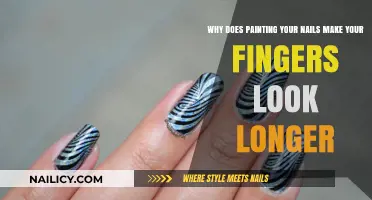 Nail Painting: An Optical Illusion for Longer Fingers