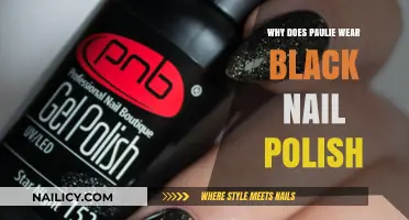 Why Paulie's Black Nail Polish: Unveiling the Meaning Behind the Trend