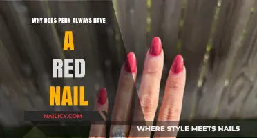 The Red Nail Mystery: Uncovering Penn's Signature Style Secret