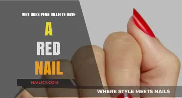 Penn Gillette's Red Nail: Uncovering the Magician's Unique Signature