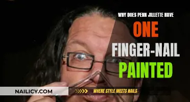 Penn Jillette's Nail Art: A Unique Statement