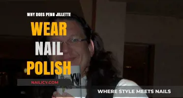 Why Penn Jillette's Nail Polish Defies Stereotypes and Sparks Curiosity