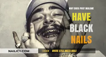 Why Post Malone's Black Nails Spark Curiosity and Conversation