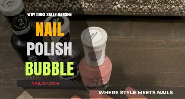 Why Sally Hansen Nail Polish Bubbles: Causes and Solutions