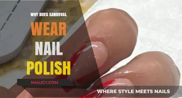 Why Sandoval Wears Nail Polish: Uncovering the Meaning Behind the Trend