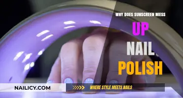 Sunscreen and Nail Polish: The Unexpected Smudging Culprit Explained