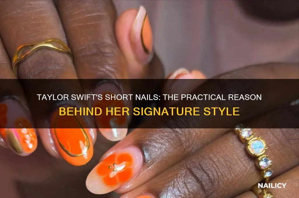 why does taylor swift have short nails