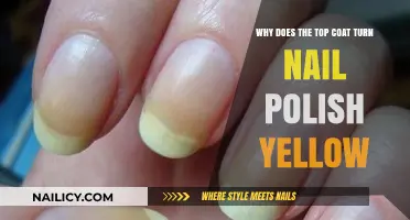 Why Top Coats Turn Nail Polish Yellow: Causes and Solutions