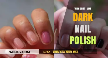 Why Dark Nail Polish Isn't My Style: Personal Preferences Explained