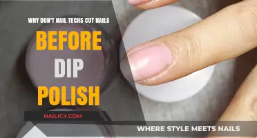 Why Nail Techs Skip Cutting Nails Before Dip Polish Application