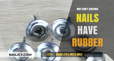 Why Roofing Nails Lack Rubber: Uncovering the Practical Design Choice
