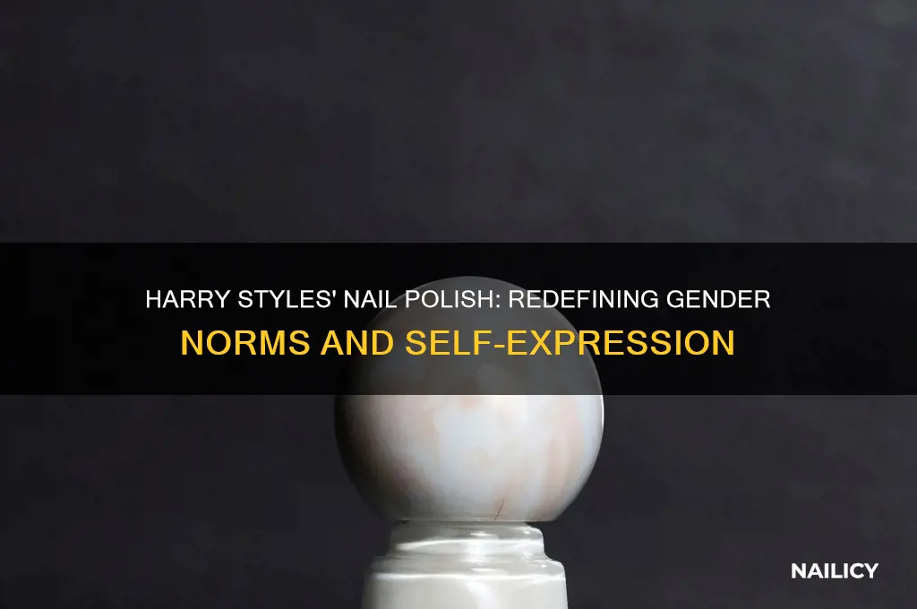 why harry styles nail polish