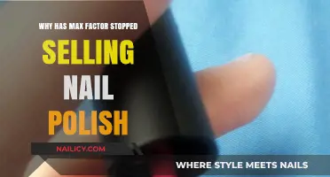 Max Factor Discontinues Nail Polish: Reasons Behind the Brand's Decision