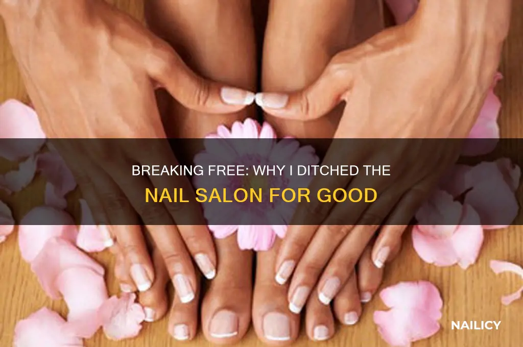 why i stopped going to the nail salon