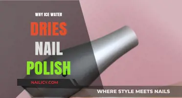 How Ice Water Speeds Up Nail Polish Drying: A Quick Trick