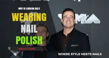 Carson Daly's Nail Polish: A Bold Statement or Personal Choice?
