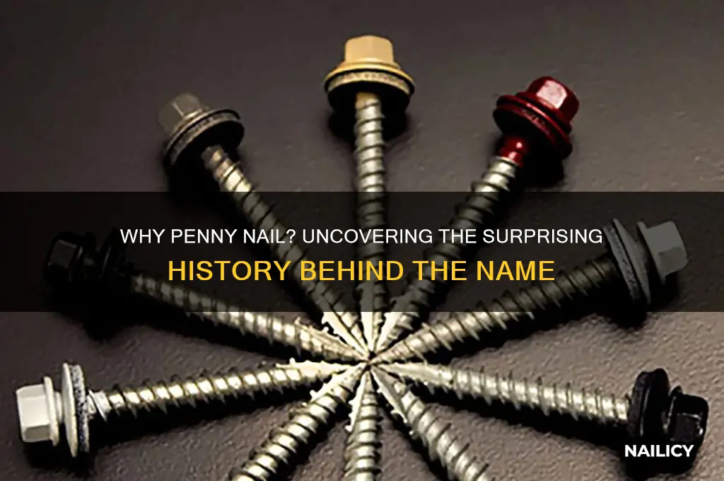 why is it called a penny nail