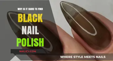 The Elusive Black Nail Polish: Uncovering the Scarcity Mystery