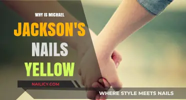 Unveiling the Mystery: Why Michael Jackson's Nails Appeared Yellow