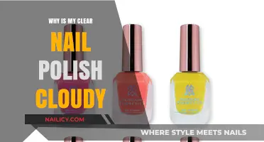 Why Is My Clear Nail Polish Cloudy? Causes and Solutions