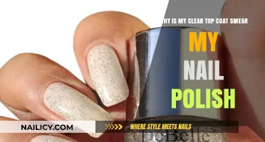 Why Does My Clear Top Coat Smear My Nail Polish?