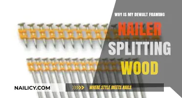 Preventing Wood Splits: Troubleshooting Your Dewalt Framing Nailer Issues