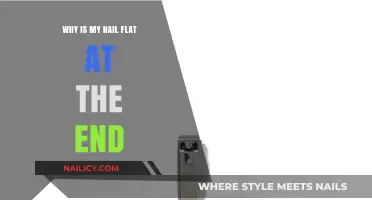Why Are My Nails Flat at the End? Causes and Solutions