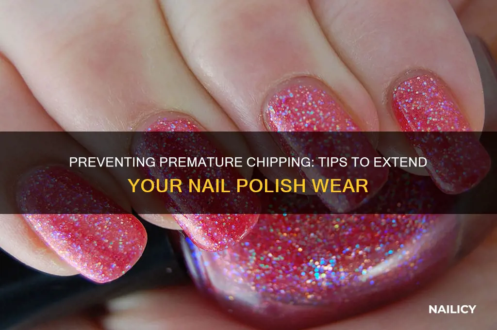 why is my nail polish chipping so fast
