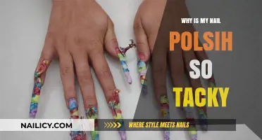 Why Is My Nail Polish Tacky? Common Causes and Quick Fixes