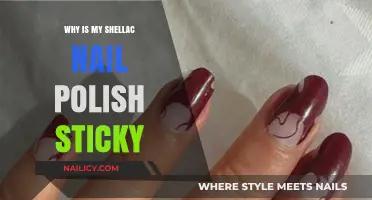 Why Shellac Nail Polish Stays Sticky: Causes and Quick Fixes