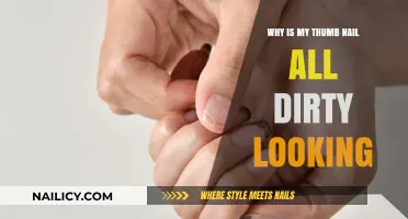 Dirty Thumb Nail? Causes and Solutions for Discolored Cuticles