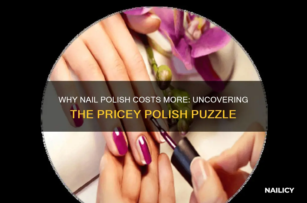 why is nail polish expensive