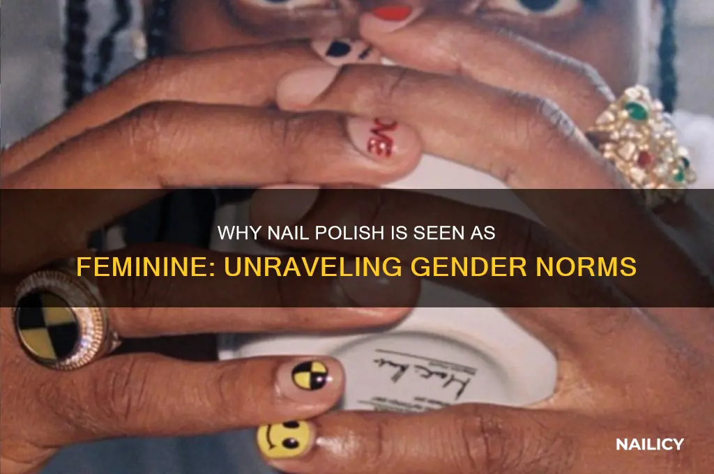 why is nail polish feminine