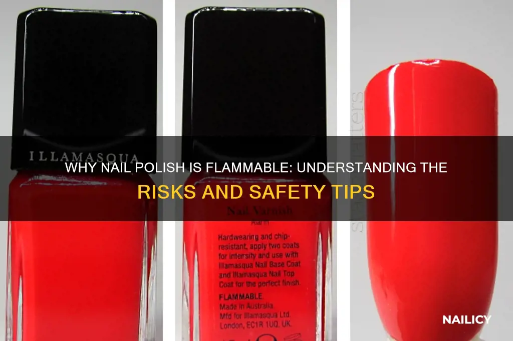 why is nail polish flammable