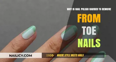 Toe Nails: Why Nail Polish is Stubborn to Remove