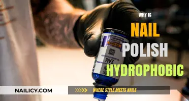 Why Nail Polish Repels Water: The Science Behind Hydrophobicity