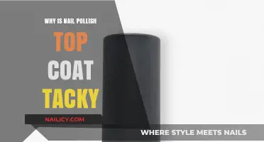 Why Your Nail Polish Top Coat Feels Tacky: Common Causes and Fixes