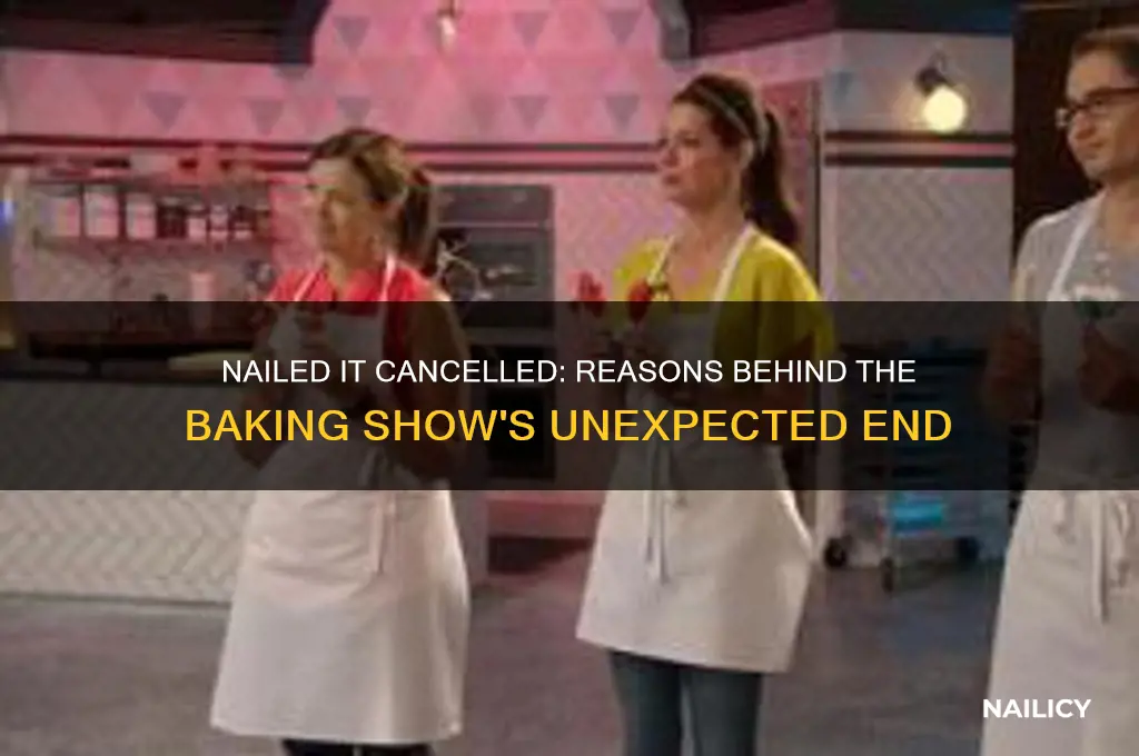why is nailed it cancelled