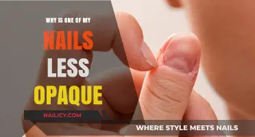 Why One Nail Appears Less Opaque: Causes and Solutions