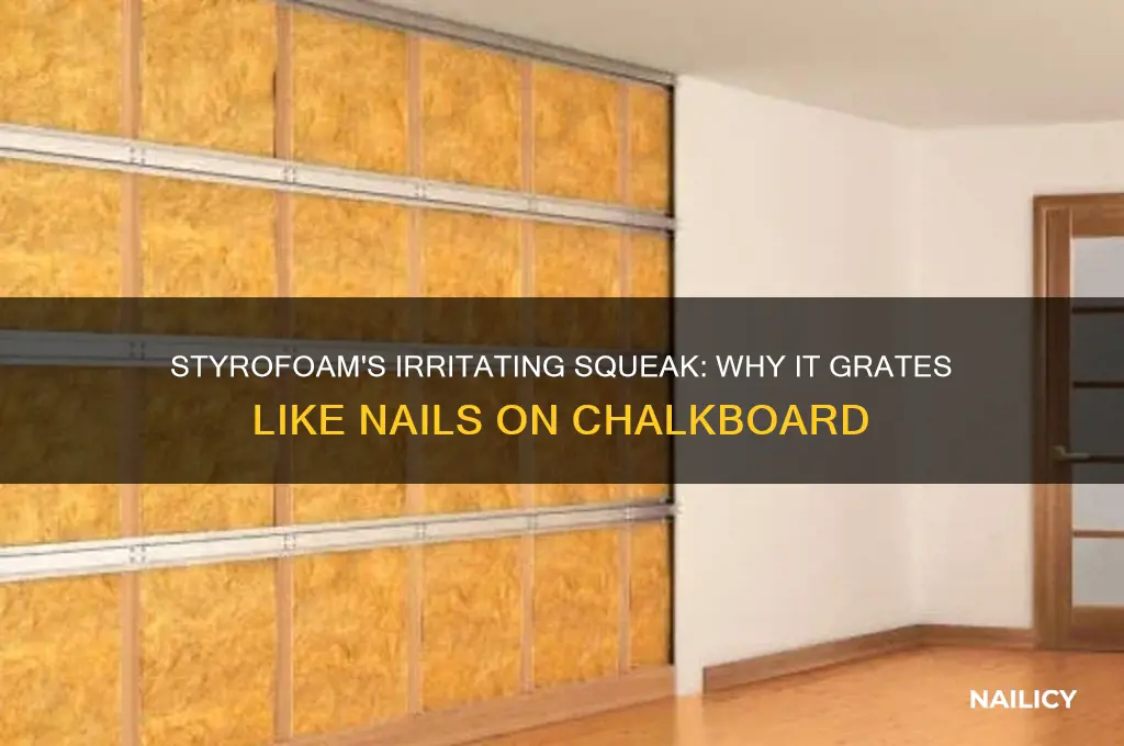 why is styrofoam like nails on a chalkboard