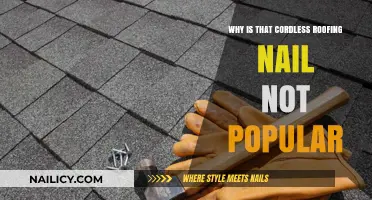 Cordless Roofing Nails: Why This Innovation Hasn't Gained Traction Yet