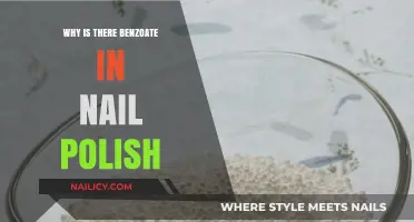 Why Benzoate is a Common Ingredient in Nail Polish