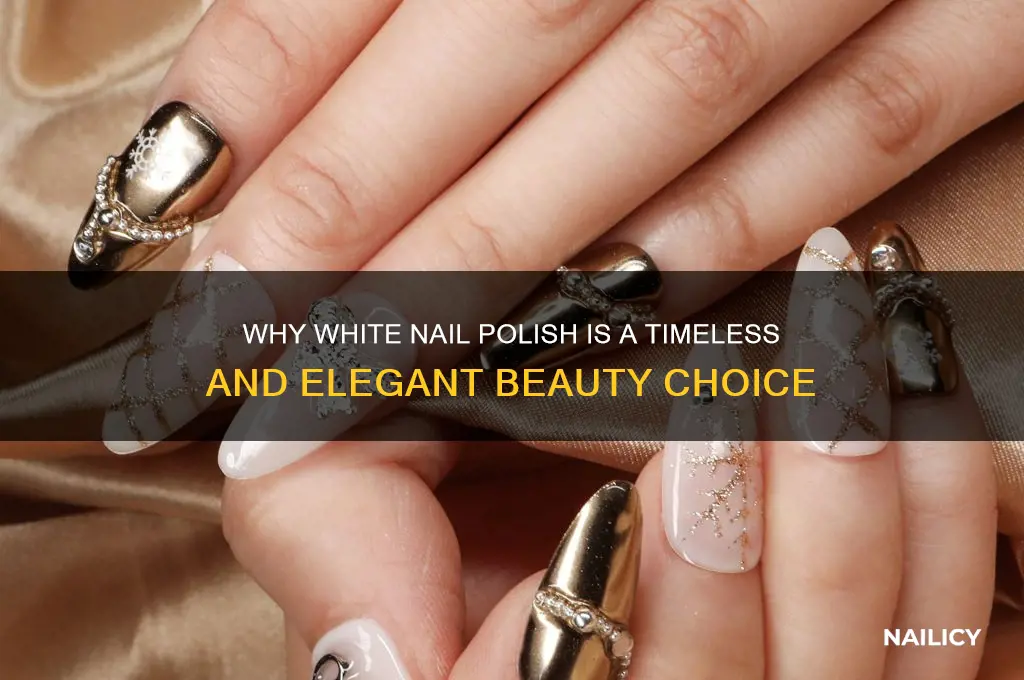 why is white nail polish attractive
