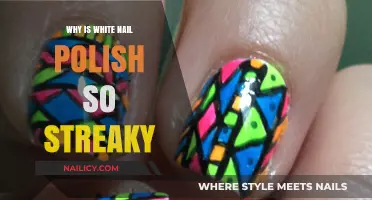 Why White Nail Polish Streaks: Causes and Solutions for Flawless Application
