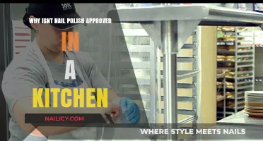 Why Nail Polish is Banned in Kitchens: Hygiene and Safety Concerns