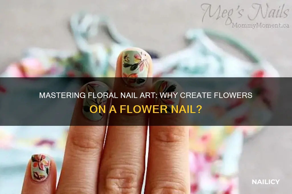 why make flowers on a flower nail