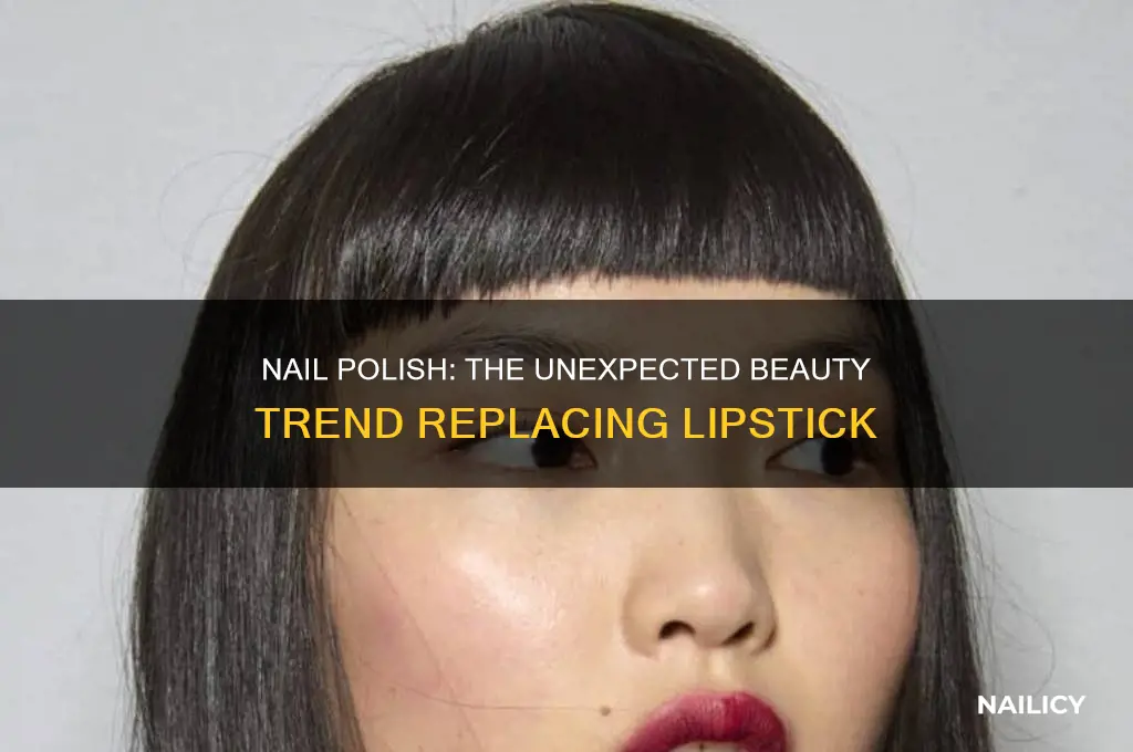 why nail polish is the new lipstick